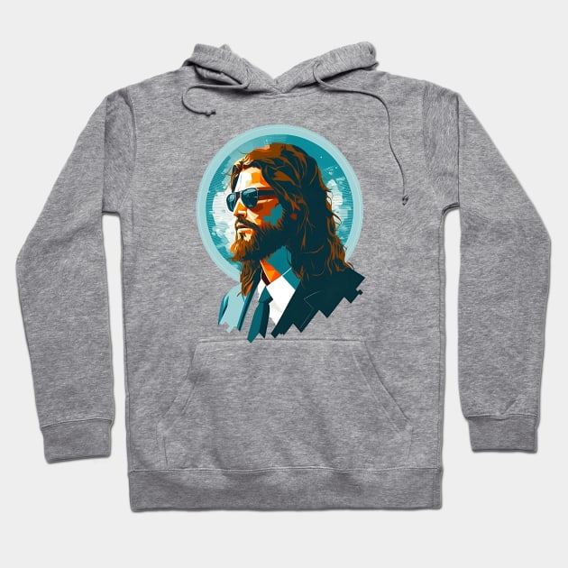 Son of Man: A Modern Interpretation of Jesus Hoodie by zoocostudio